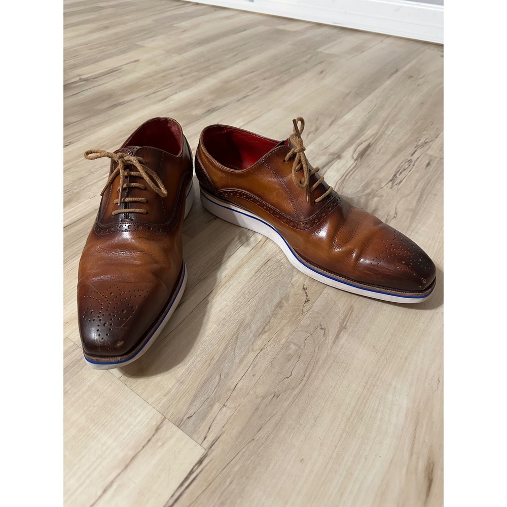 Paul Parkman Smart Casual Men's Brown Oxfords‎ Size 13